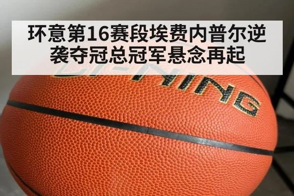 环意第16赛段埃费内普尔逆袭夺冠总冠军悬念再起